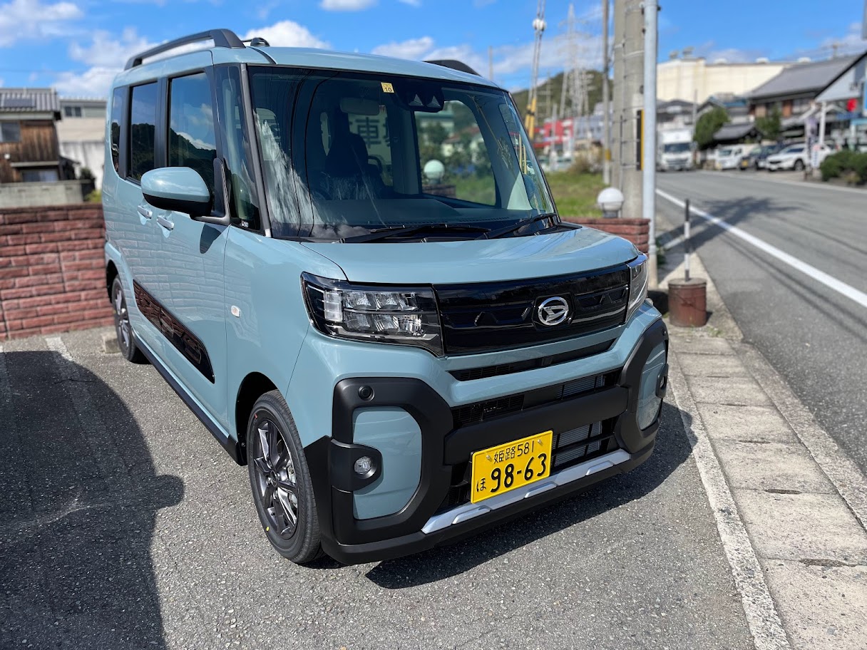 ☆新型新車タント・ファンクロス試乗車入りました☆