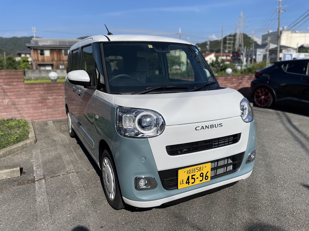 ☆新型新車ムーヴキャンバス試乗車入りました☆